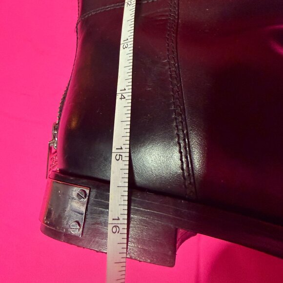 Y2K Marc Jacobs Riding Boots – Pre-Loved Leather Knee-High Boots – Early 2000s - Picture 9 of 11